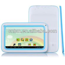 Most popular kids tablet 7 inch A23 dual-core cortex-A7 DDR III 1GB Android 4.2